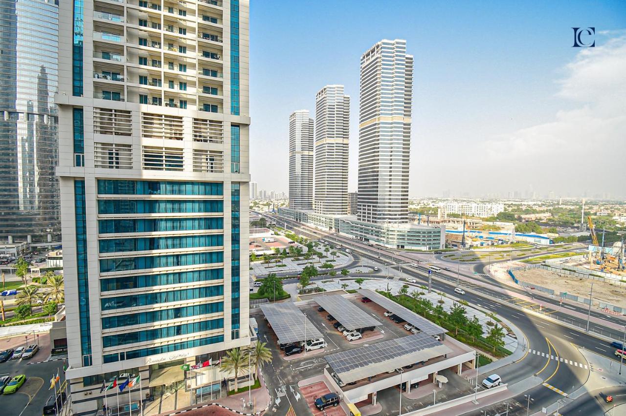 Luxury Escapes - Modern Studio Apt - Metro, Beach & Mall Mins Away Dubai Exterior photo